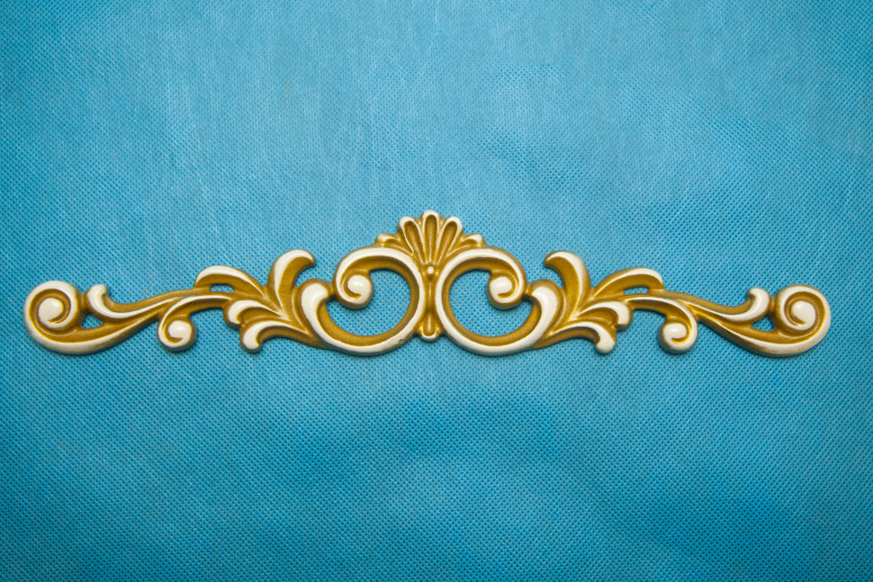 Кровать "Арредо" с декором золото патина