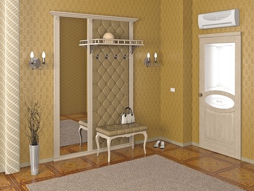 Стеновая панель &quot;Милан&quot; с зеркалом